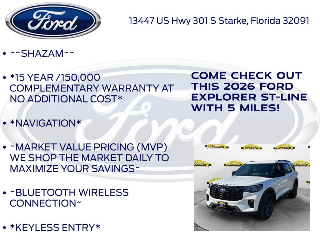 New 2026 Ford Explorer ST-Line - photo 4