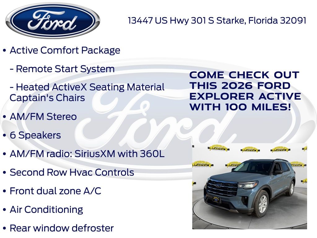 New 2026 Ford Explorer ACTIV - photo 18