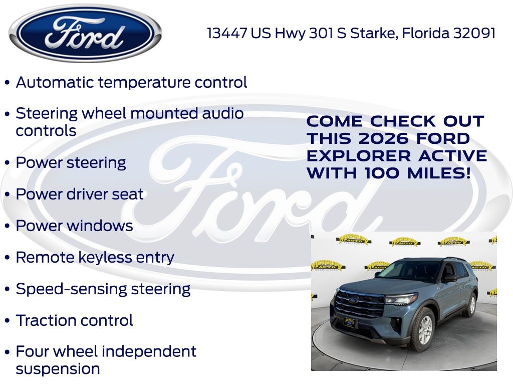 New 2026 Ford Explorer ACTIV - photo 23