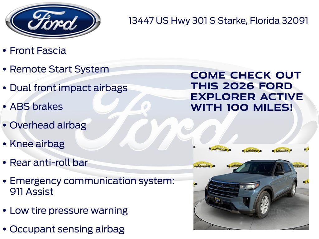 New 2026 Ford Explorer ACTIV - photo 28