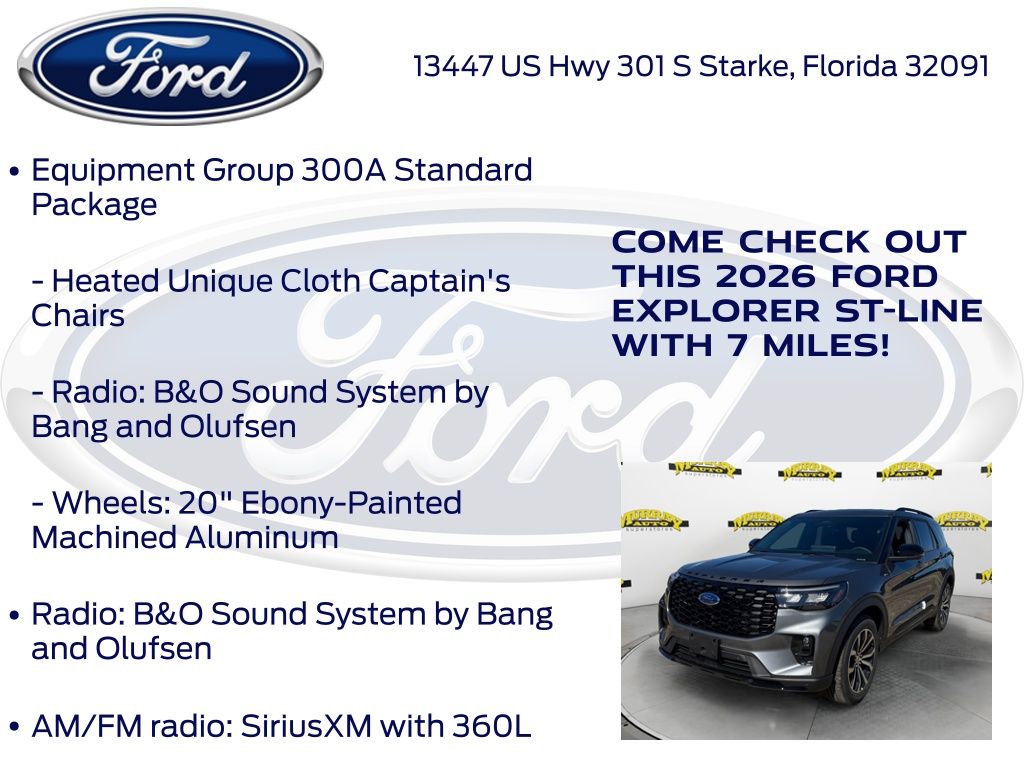 New 2026 Ford Explorer ST-Line - photo 14