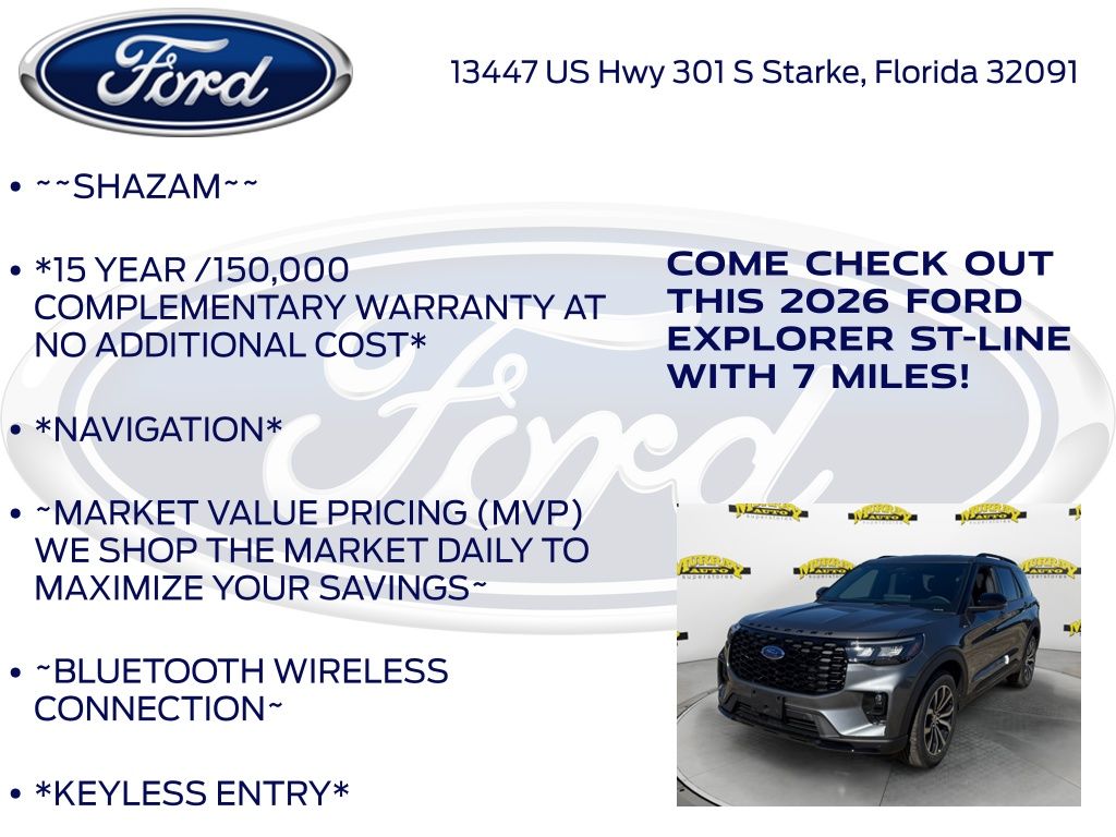 New 2026 Ford Explorer ST-Line - photo 5