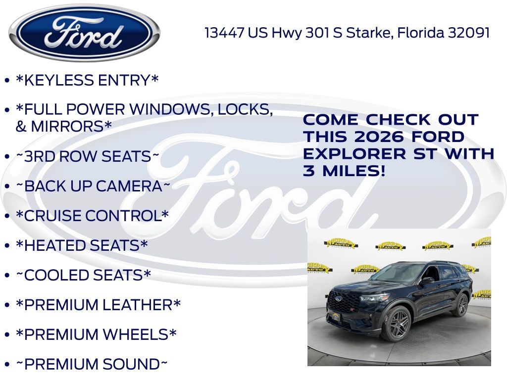 New 2026 Ford Explorer ST - photo 10