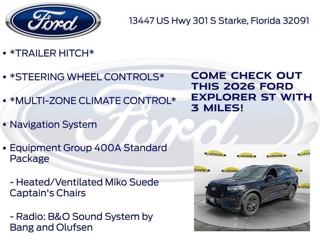 New 2026 Ford Explorer ST - photo 15
