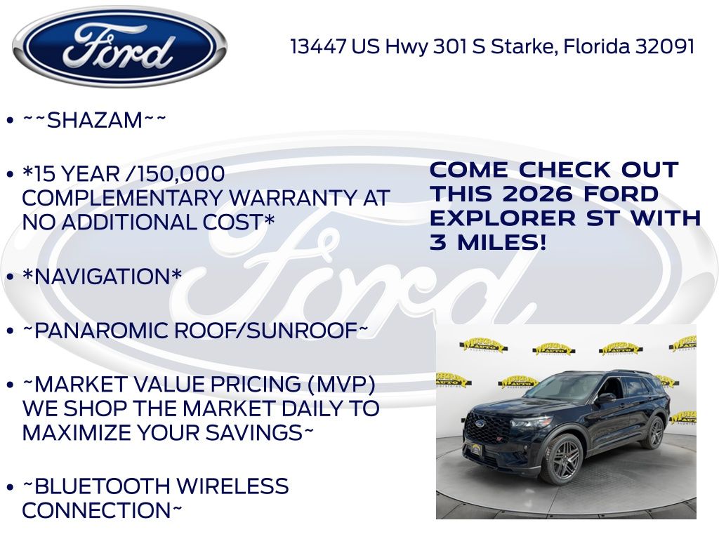 New 2026 Ford Explorer ST - photo 5