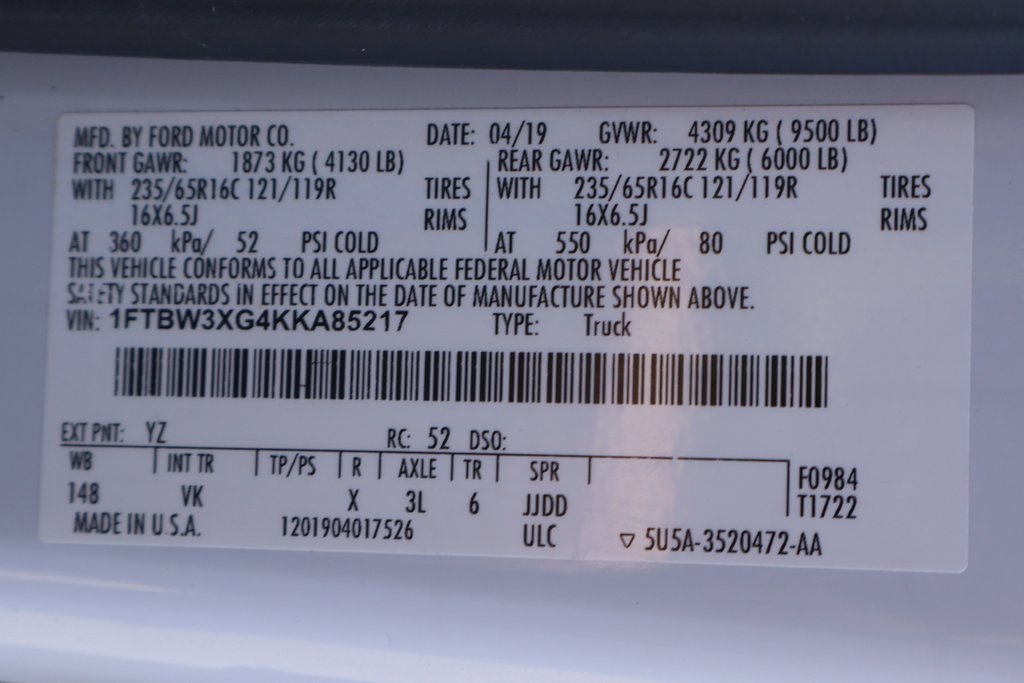 Used 2019 Ford Transit 350 High Roof Empty Cargo Van - photo 9