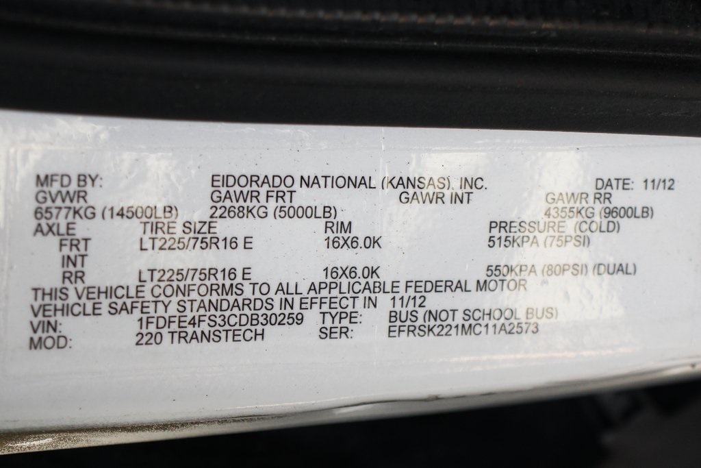 Used 2012 Ford E-450 Cutaway - photo 37