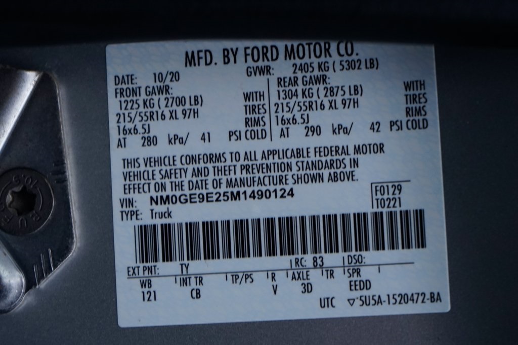 Used 2021 Ford Transit Connect Empty Cargo Van - photo 44
