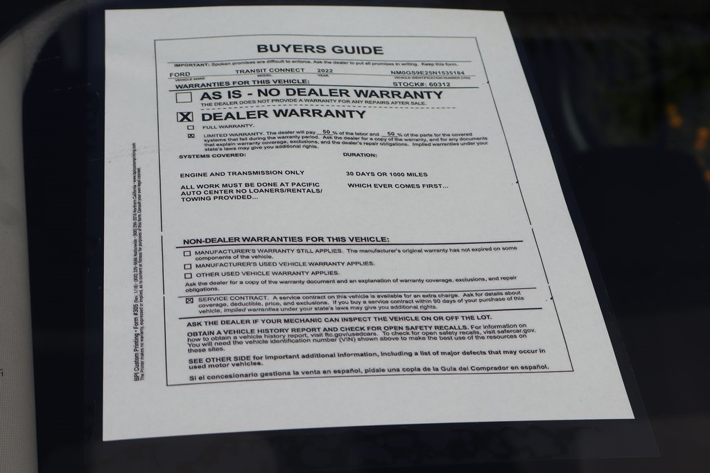 Used 2022 Ford Transit Connect Empty Cargo Van - photo 46