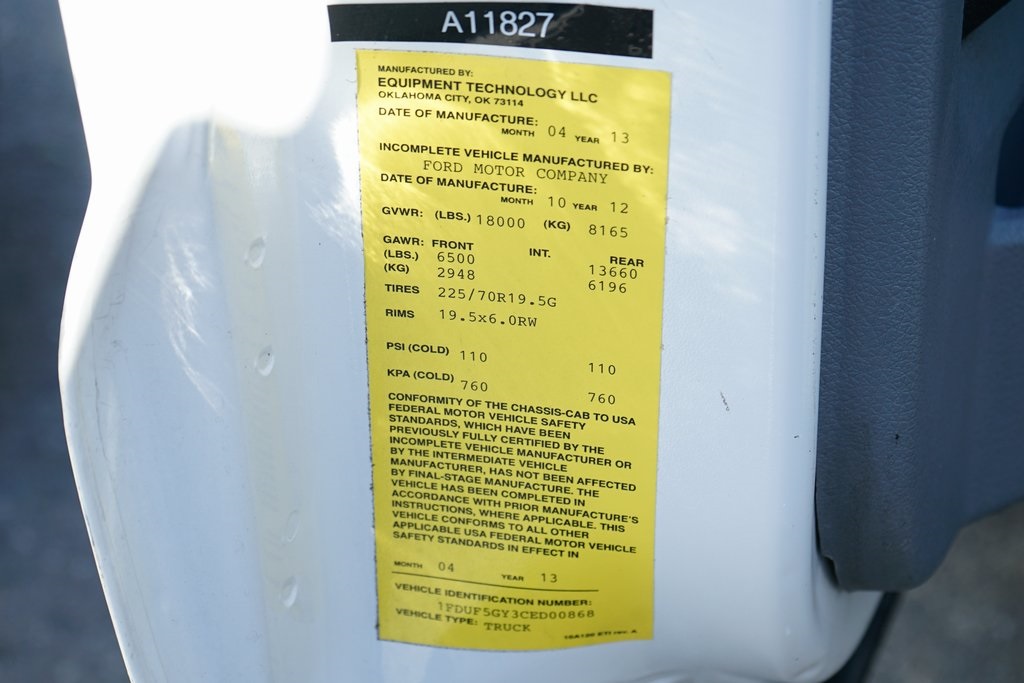 Used 2012 Ford F-550 Regular Cab Cab Chassis - photo 46