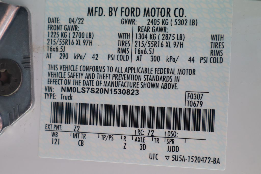Used 2022 Ford Transit Connect Empty Cargo Van - photo 44