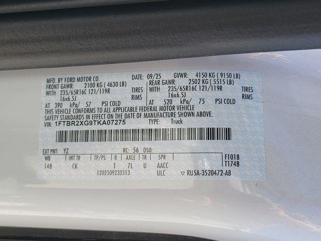 New 2026 Ford Transit 250 High Roof Empty Cargo Van - photo 12