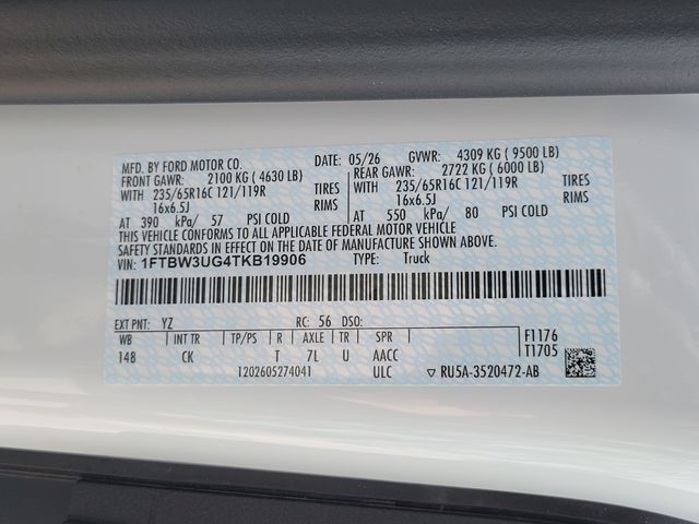 New 2026 Ford Transit 350 High Roof Empty Cargo Van - photo 12