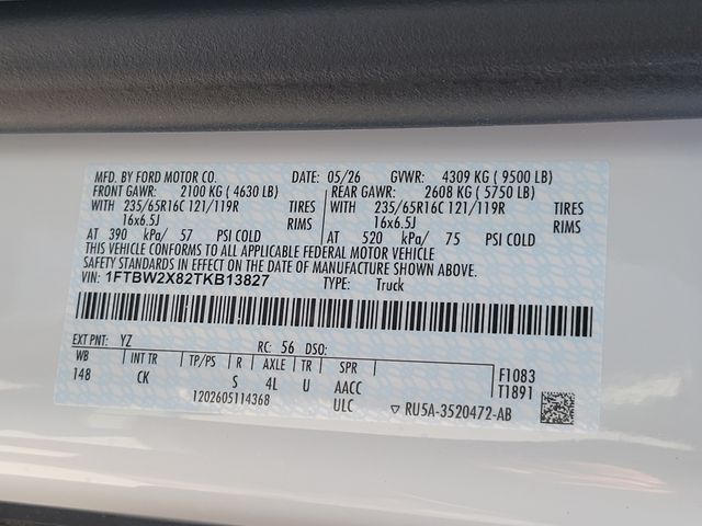 New 2026 Ford Transit 350 High Roof Empty Cargo Van - photo 12