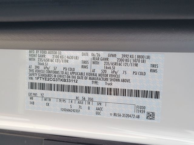 New 2026 Ford Transit 150 Medium Roof Empty Cargo Van - photo 12