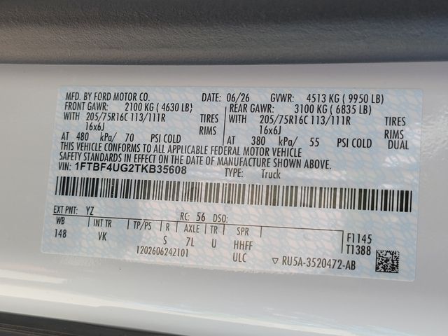 New 2026 Ford Transit 350 High Roof Empty Cargo Van - photo 12