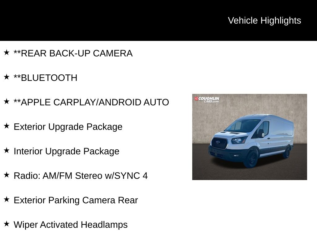 New 2025 Ford Transit 250 Empty Cargo Van - photo 4