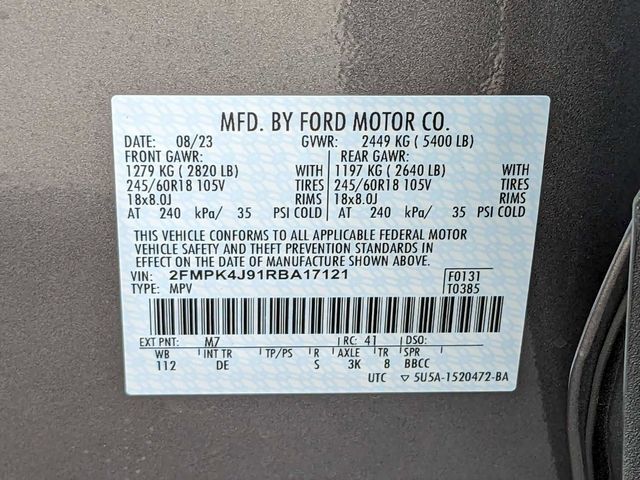 New 2024 Ford Edge SEL - photo 28