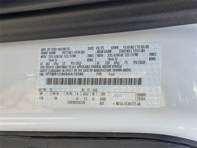 New 2025 Ford Transit 250 Medium Roof Empty Cargo Van - photo 27