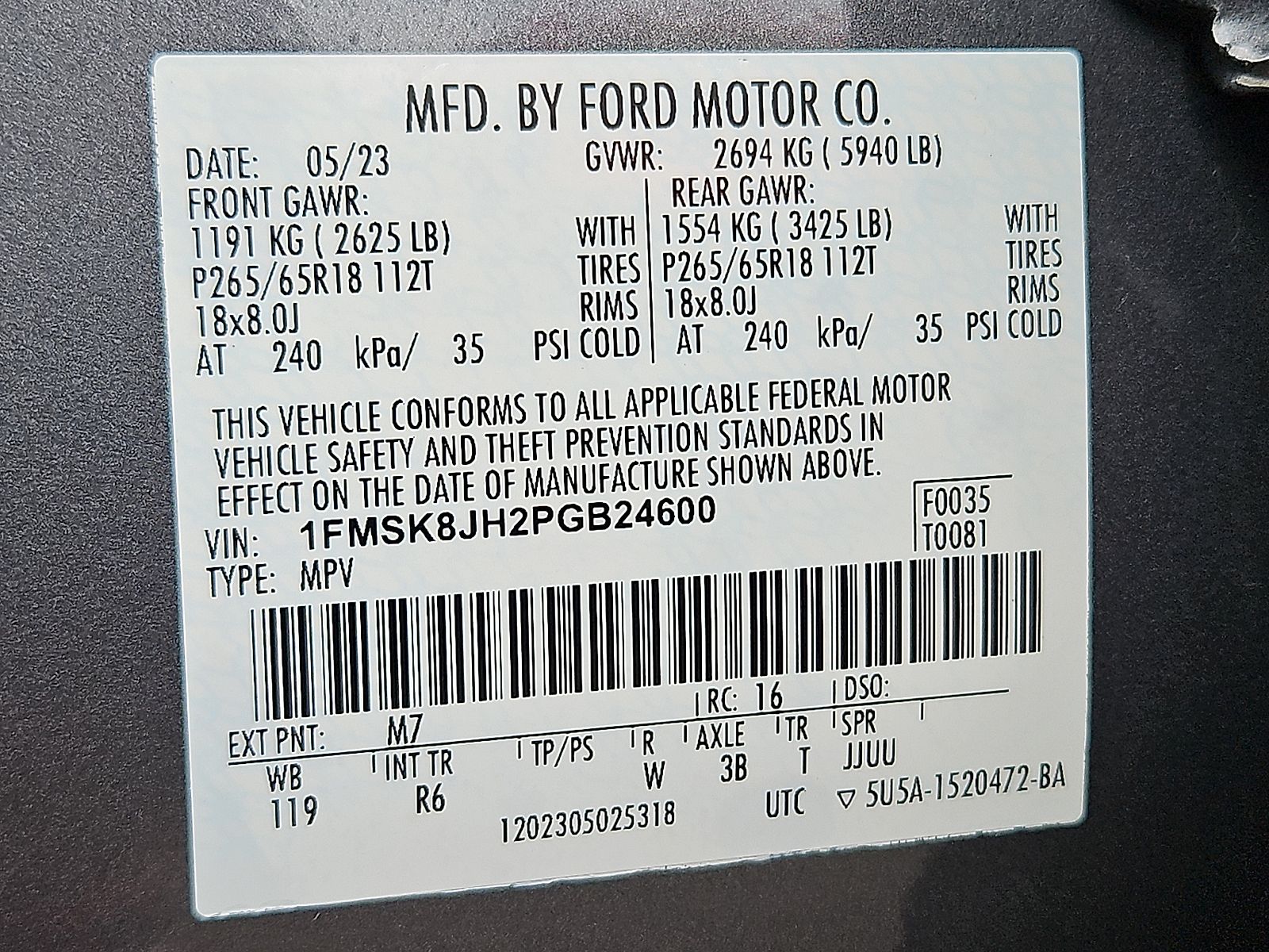 Used 2023 Ford Explorer Timberline - photo 25