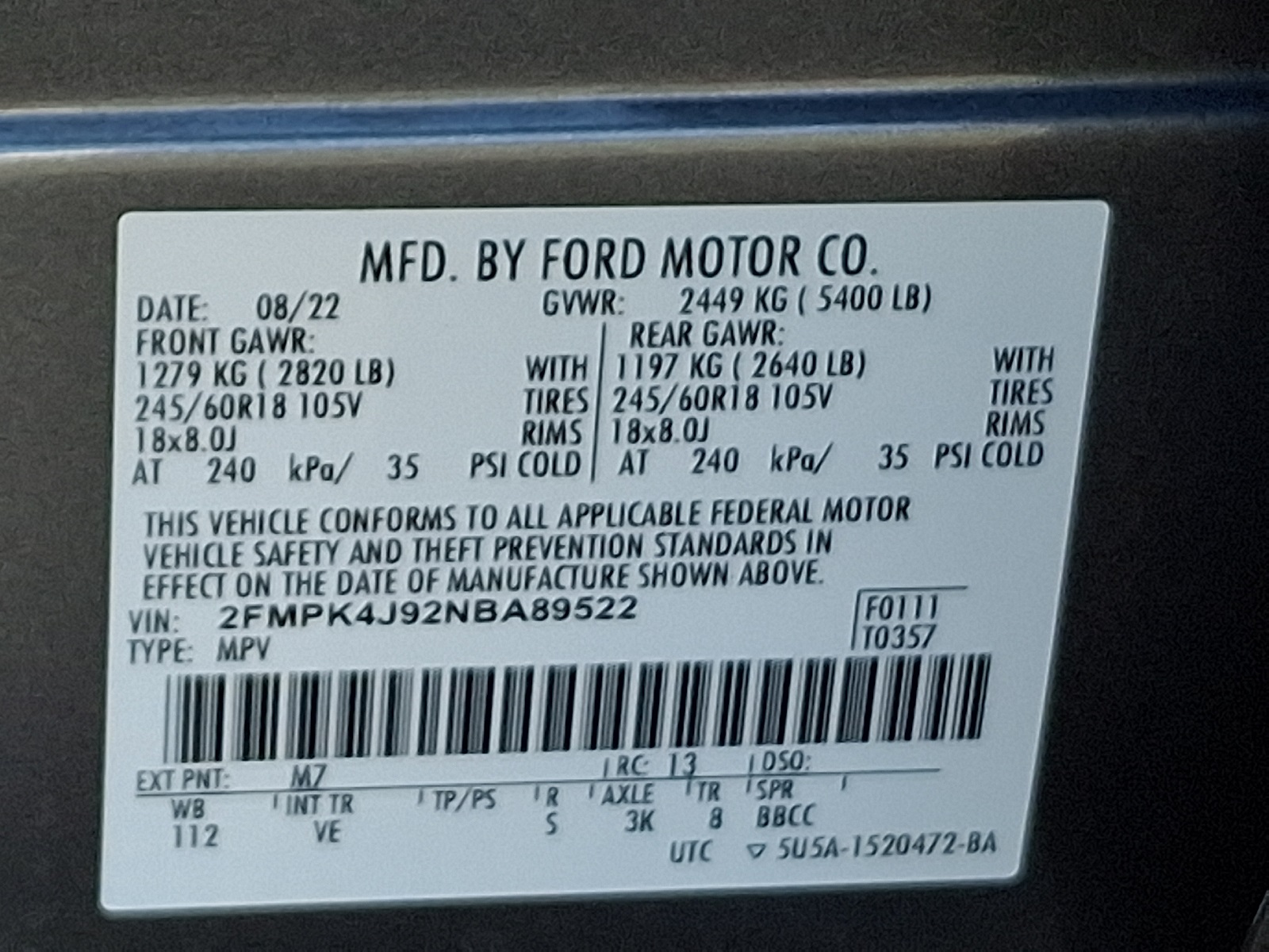 Used 2022 Ford Edge SEL - photo 9