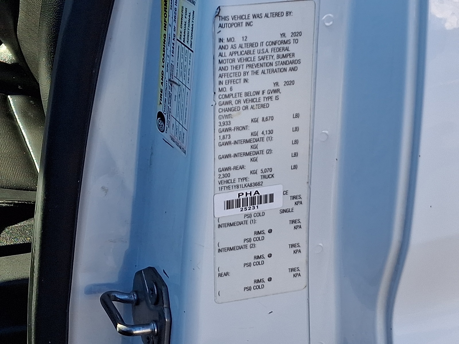 Used 2020 Ford Transit 150 Low Roof Empty Cargo Van - photo 14