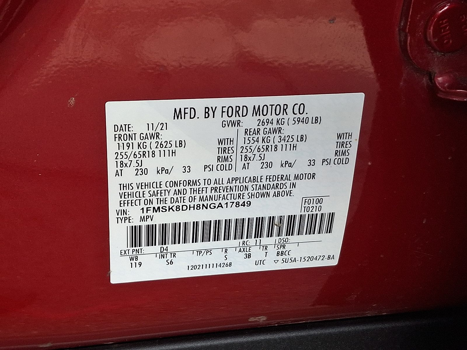 Used 2022 Ford Explorer XLT - photo 9