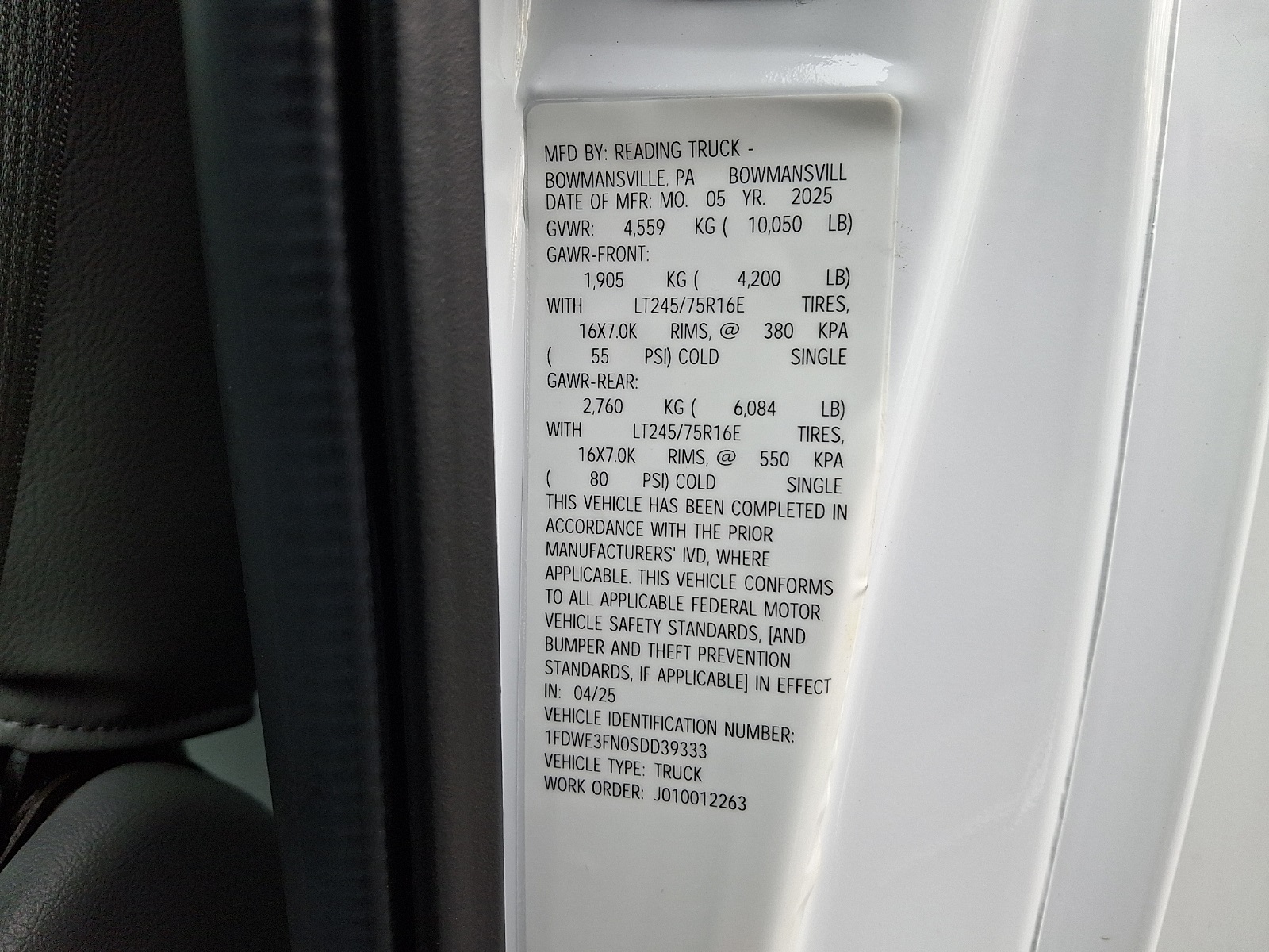 New 2025 Ford E-350 Cutaway - photo 13