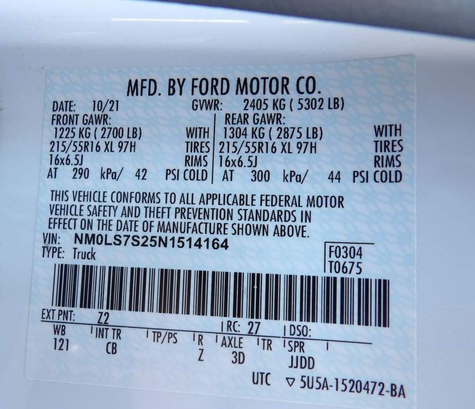 Used 2022 Ford Transit Connect Empty Cargo Van - photo 39