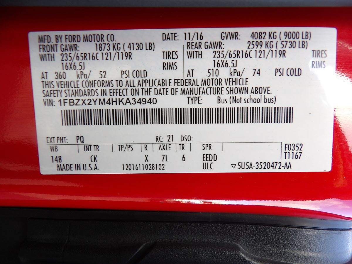 Used 2017 Ford Transit 350 XL Passenger Van - photo 40