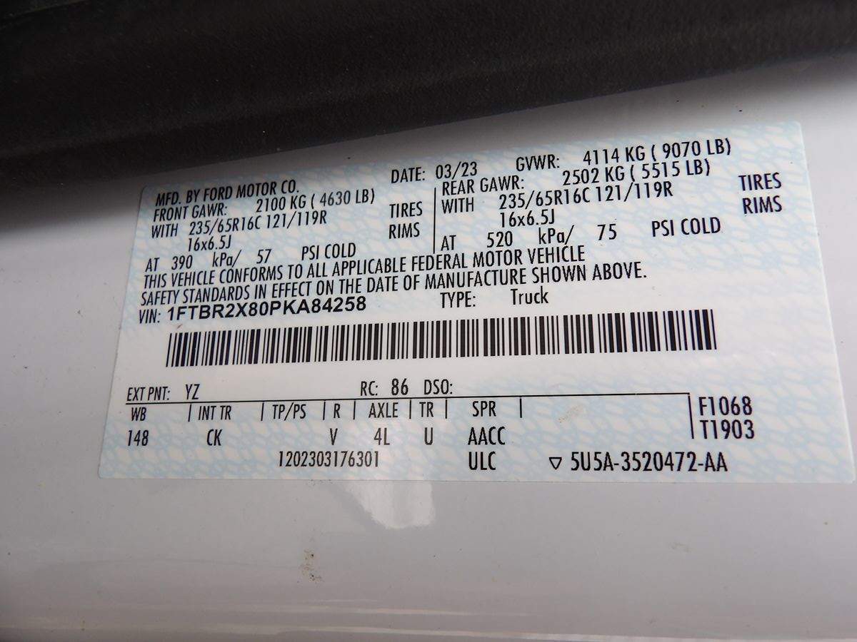 Used 2023 Ford Transit 250 High Roof Empty Cargo Van - photo 39