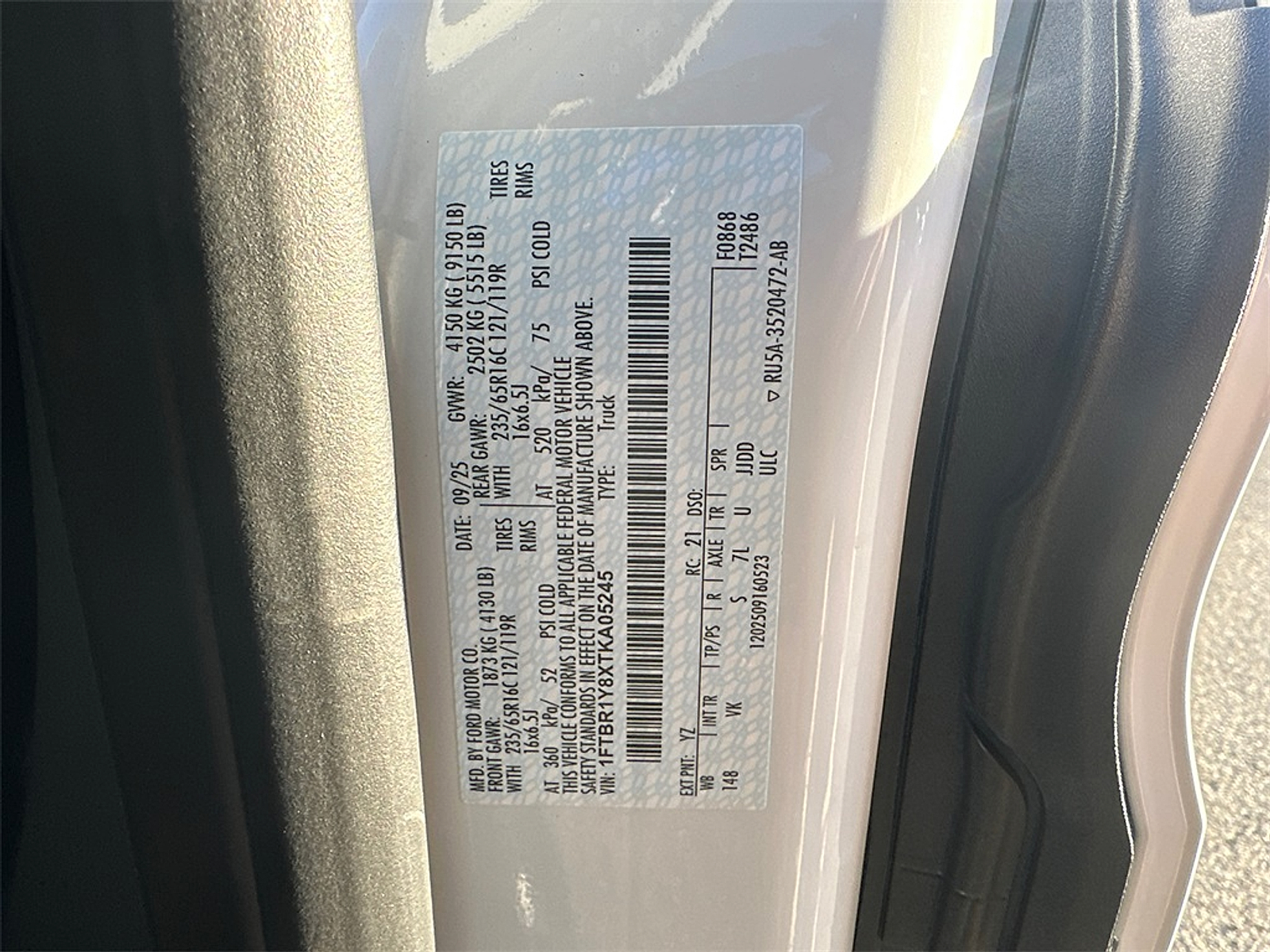 New 2026 Ford Transit 250 Low Roof Empty Cargo Van - photo 16
