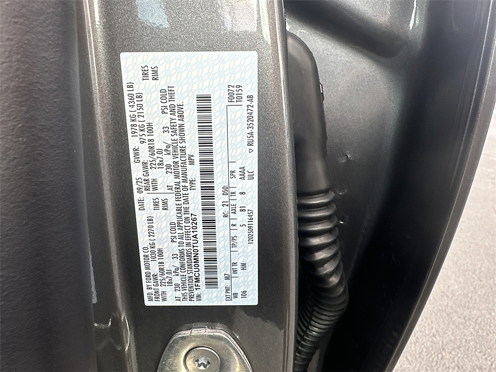 New 2026 Ford Escape ST-Line - photo 19