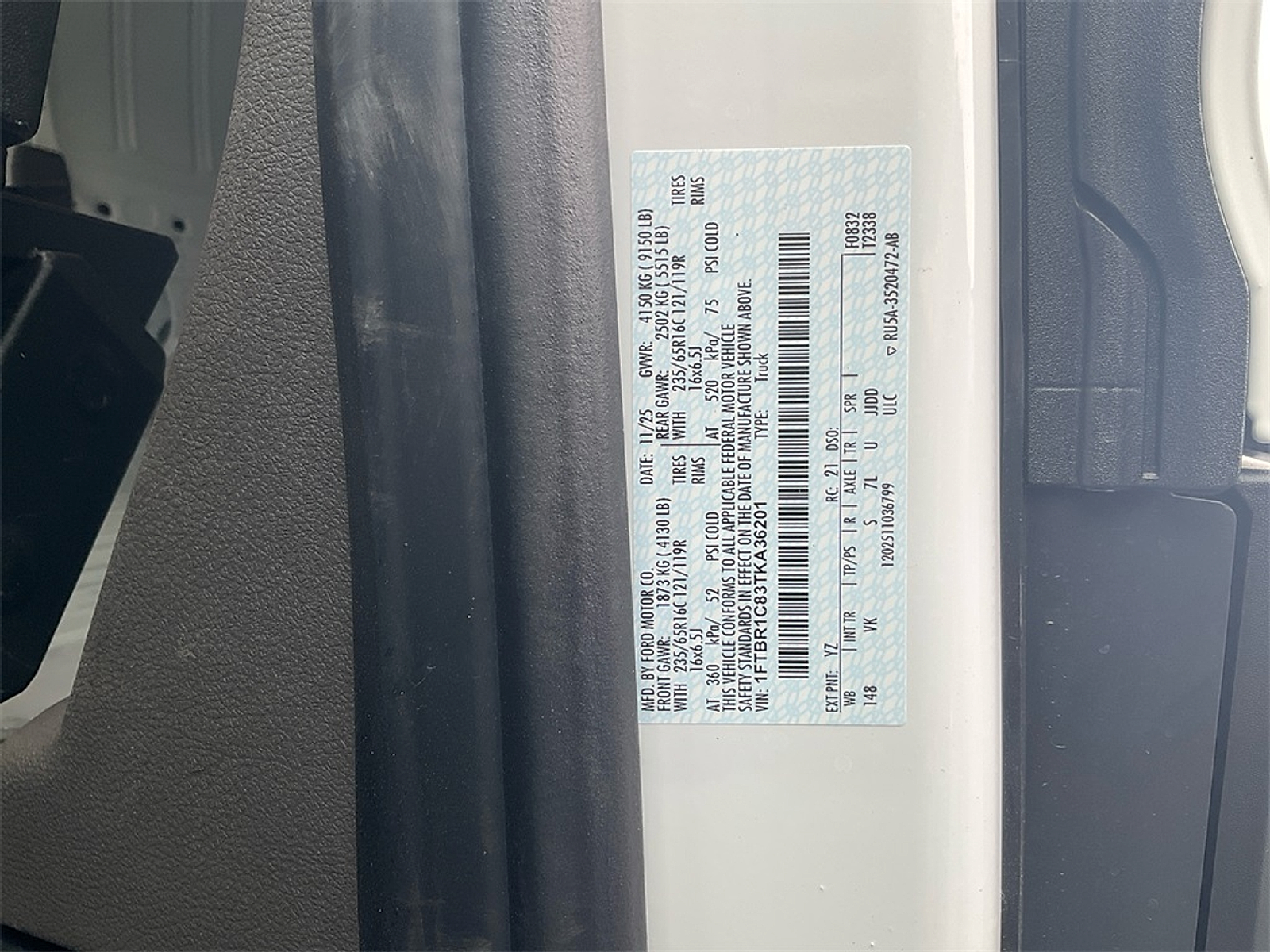 New 2026 Ford Transit 250 Medium Roof Empty Cargo Van - photo 15