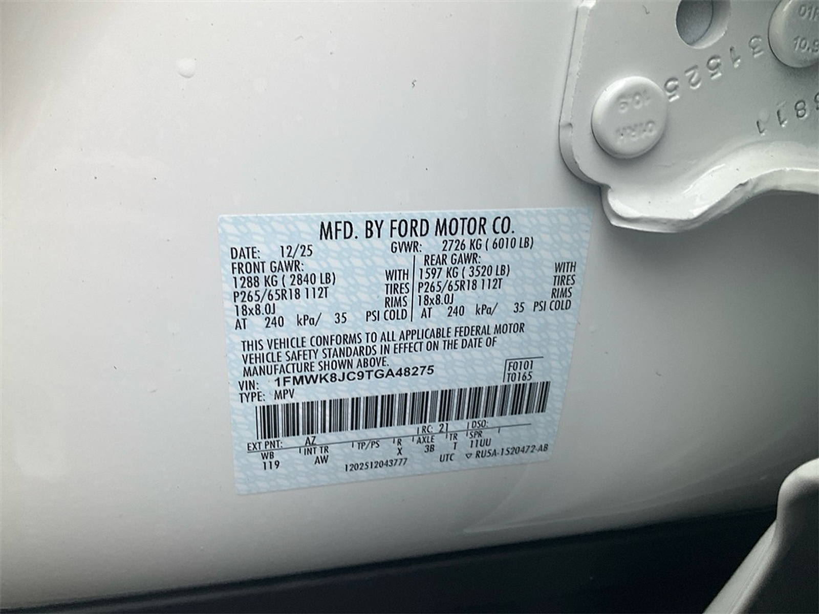 New 2026 Ford Explorer Tremor - photo 18