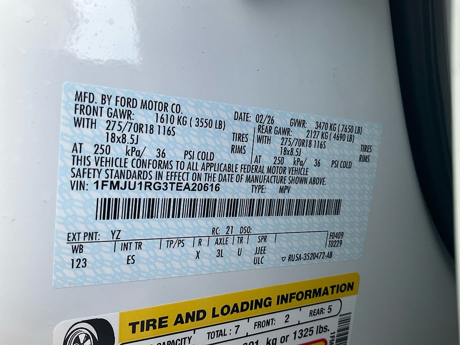 New 2026 Ford Expedition Tremor - photo 18