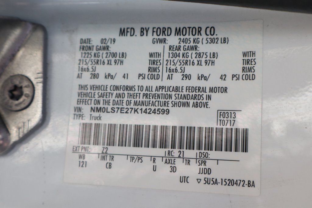 Used 2019 Ford Transit Connect Empty Cargo Van - photo 44