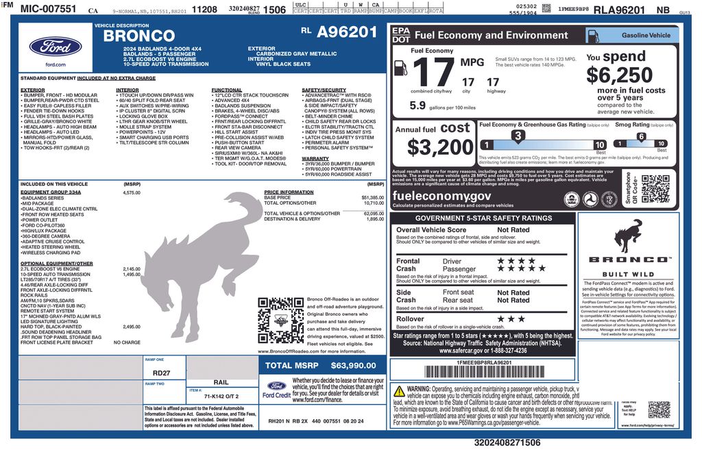 Used 2024 Ford Bronco - photo 2