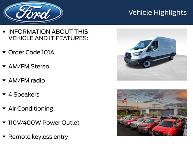New 2025 Ford Transit 250 Medium Roof Empty Cargo Van - photo 4