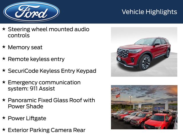 New 2026 Ford Explorer Platinum - photo 22