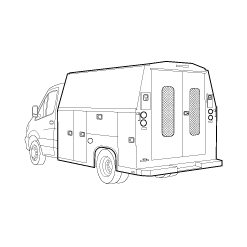 Service Utility Van Body Type Image