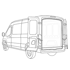 Empty Cargo Van Body Type Image