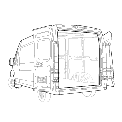 Empty Cargo Van Body Type Image